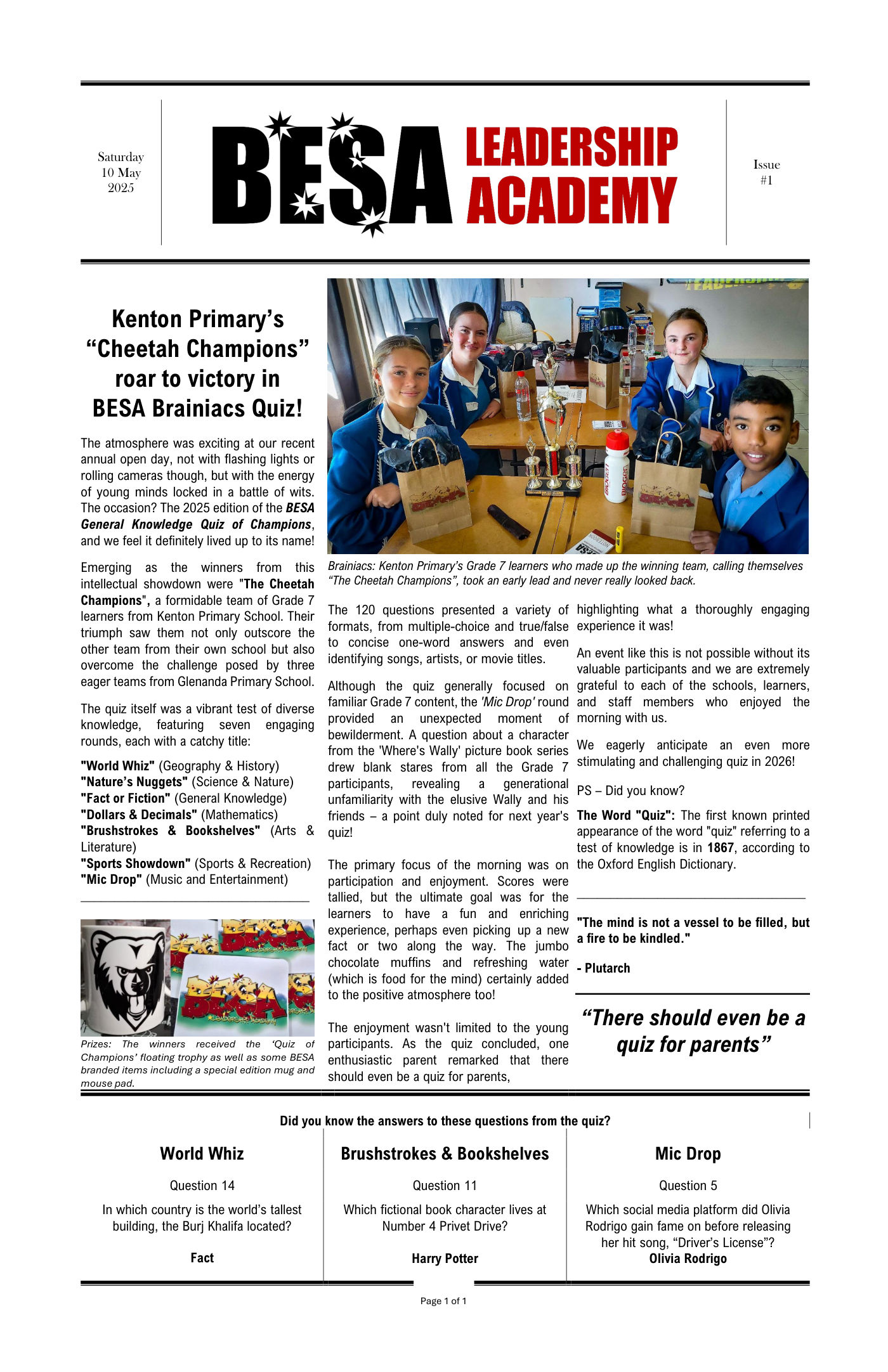 Page 1 of the article